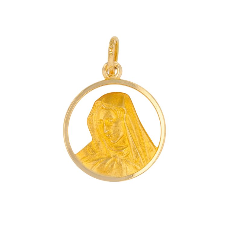 Acheter Médaille Vierge Marie or jaune 3.25g Comme neuf - 560,00 € Médaille Vierge Marie or jaune 3.25g Comme neuf - reconditionné disponible sur Gemme Les Bijoux